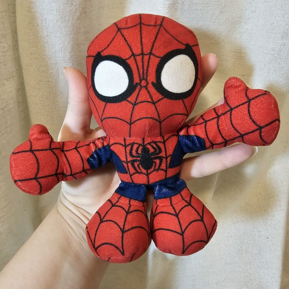 Marvel Just Play Spiderman Plush Stuffed Figure Animal 7"
